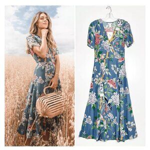 GP&J Baker X H&M Floral Dress 10 NWT